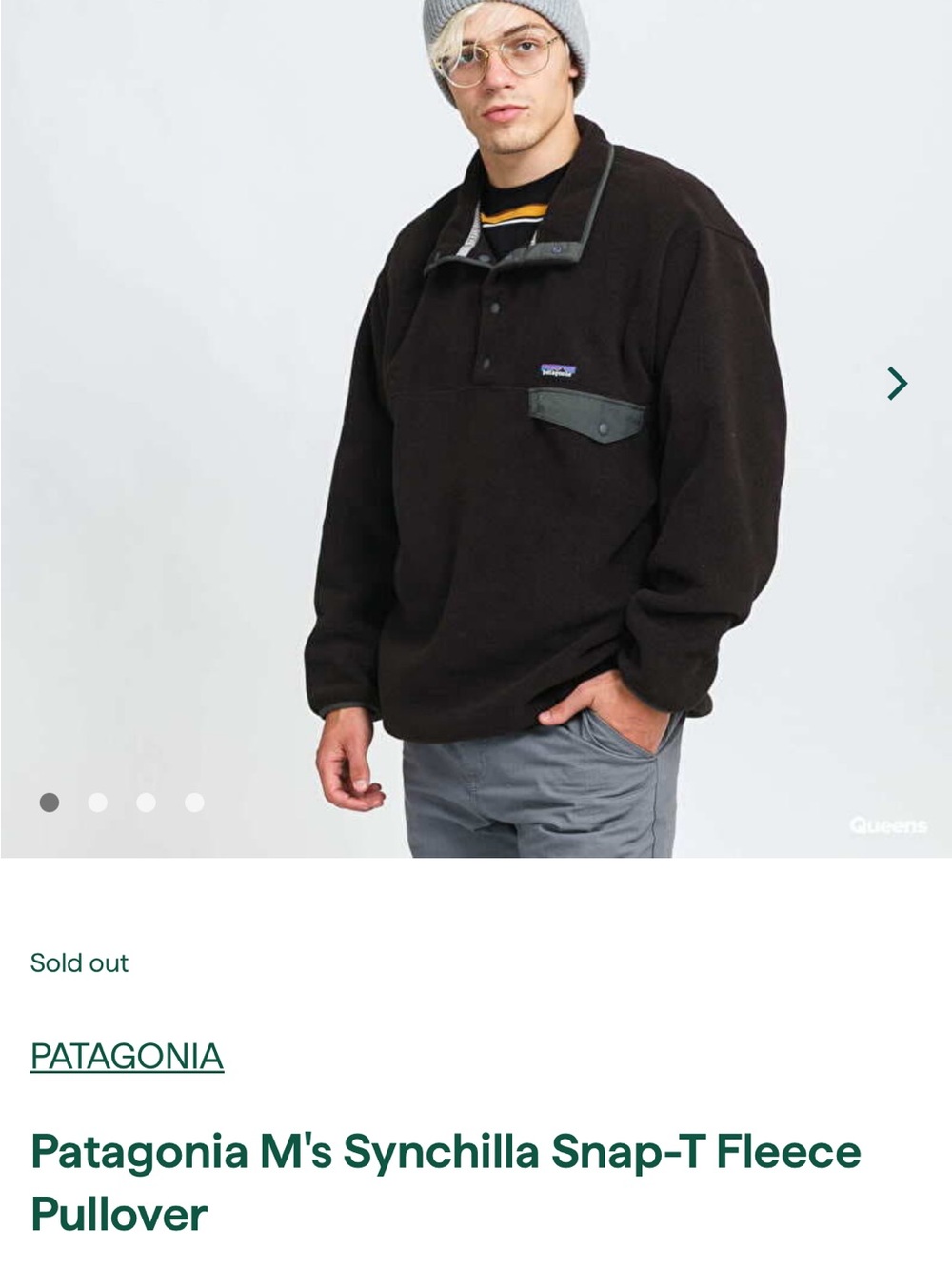 Patagonia Synchilla sXL